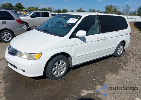 2003 Honda Odyssey Ex-L z USA, uszkodzony, nr VIN 5FNRL180X3B071415
